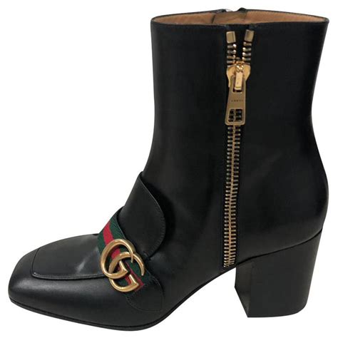 bottines gucci pas cher|bottes Gucci femme luxe.